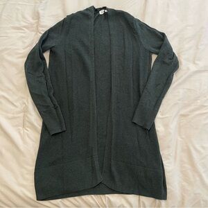 GAP Women's Open Front Cardigan Sweater - Dark Green Size XS
